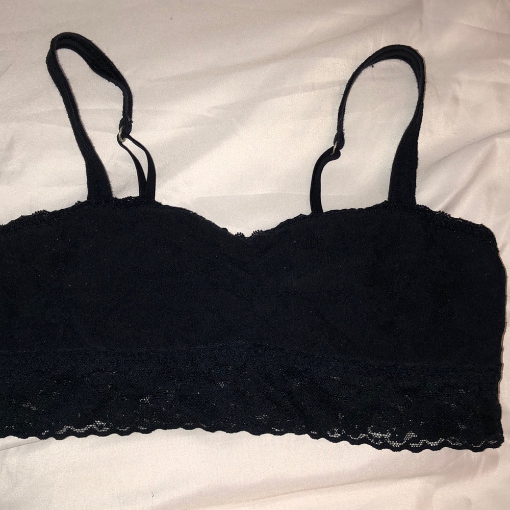 Navy Hollister bralette
